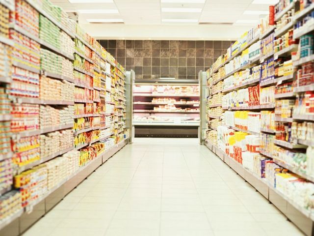 Supermarktregale