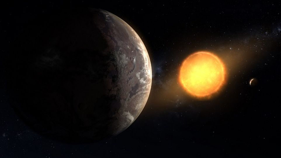 Exoplanet und Stern Exoplanet und Stern