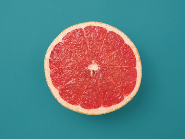 Half a grapefruit