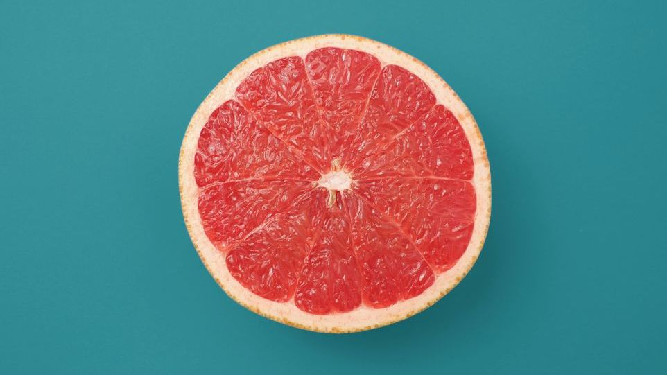 Half a grapefruit