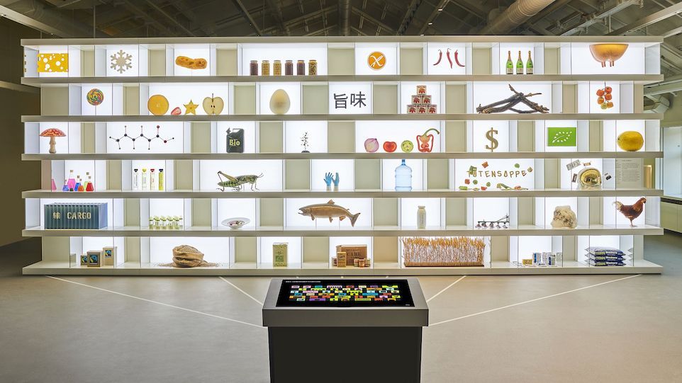 Ausstellungswand