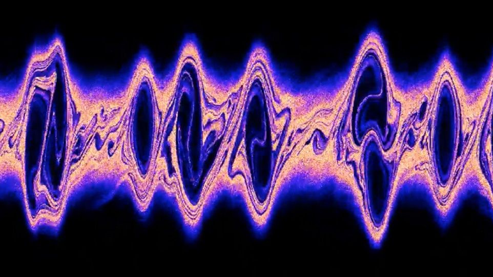 Simulation of cosmic rays counter-streaming against a background plasma and exciting a plasma instability. Simulation of cosmic rays