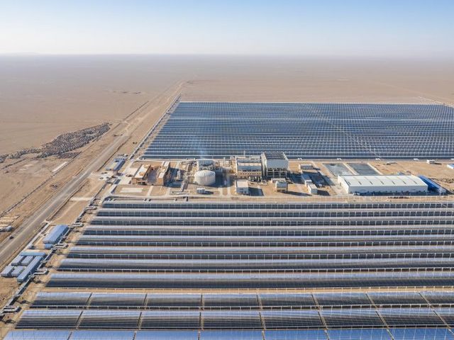 Solarkraftwerk Dunhuang, China