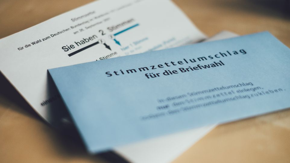 Briefwahl-Unterlagen