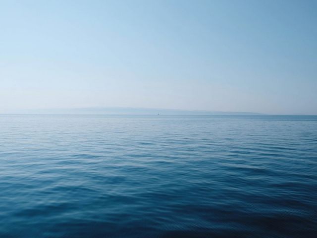 Calm ocean water