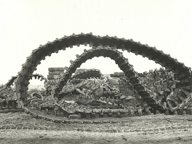 Alte Panzerketten