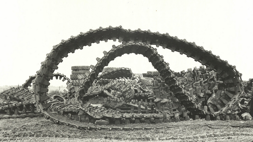 Alte Panzerketten