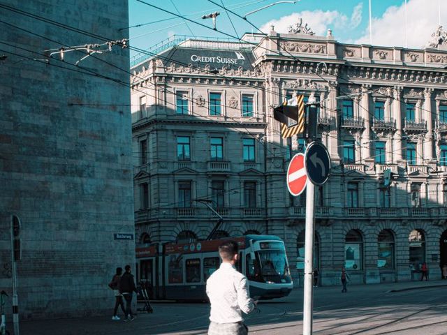 Bankenhaus Credit Suisse in Zürich
