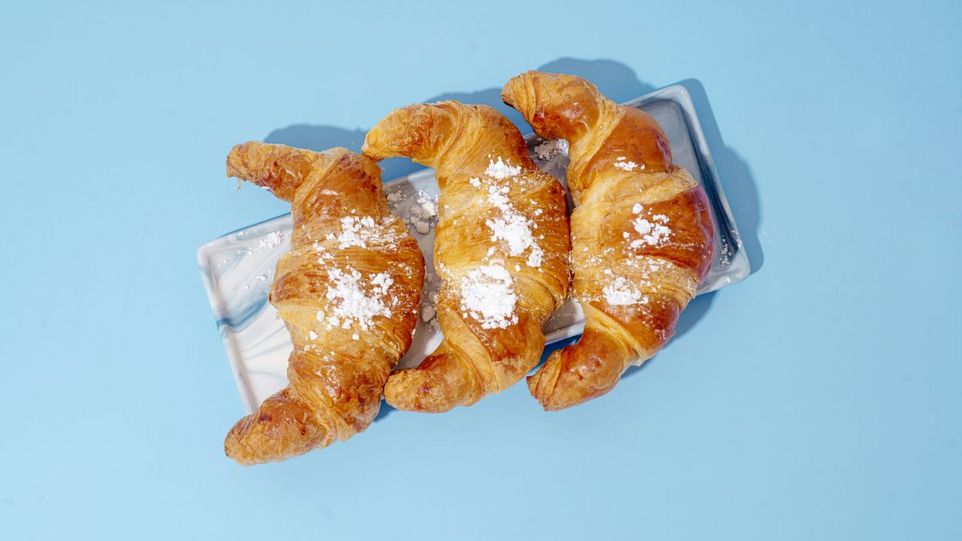 Drei Croissants