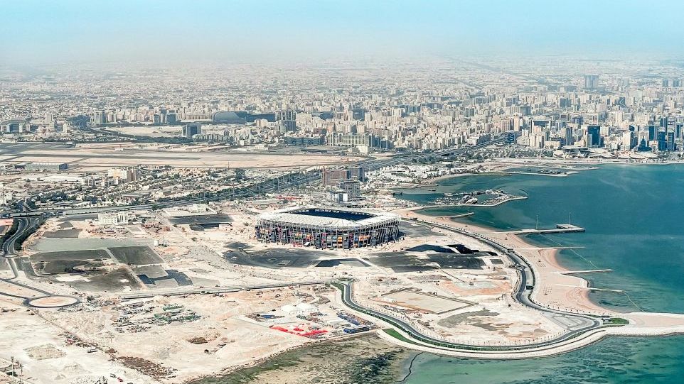 Fußballstadion in Katar