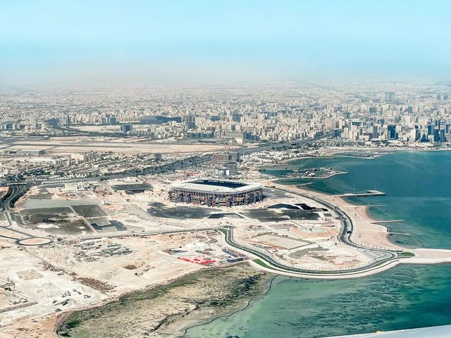 Fußballstadion in Katar