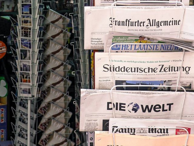 Auswahl an überregionalen Zeitungen