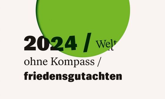 Cover des Friedensgutachtens 2024
