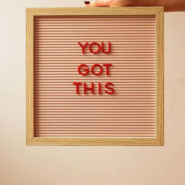 Wandbild mit Aufschrift "You got this"
