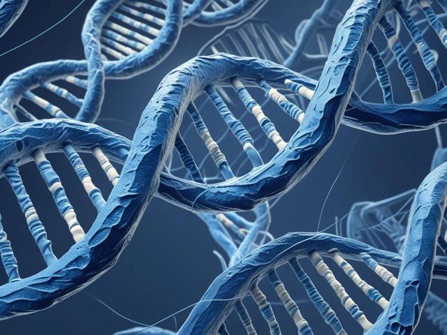 Grafik einer DNA Doppelhelix