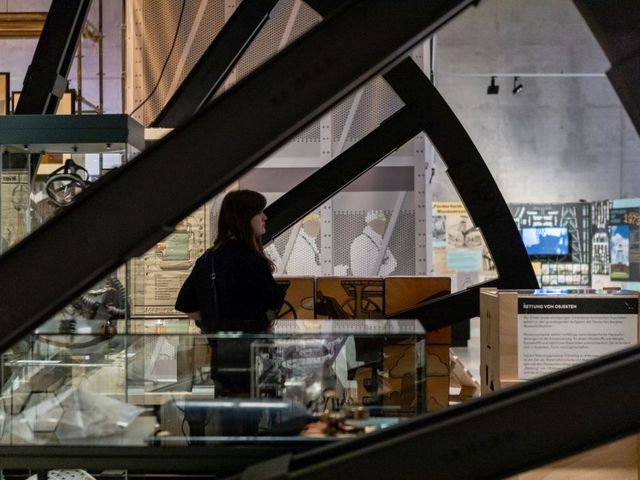 Einblick in einen Ausstellungsraum