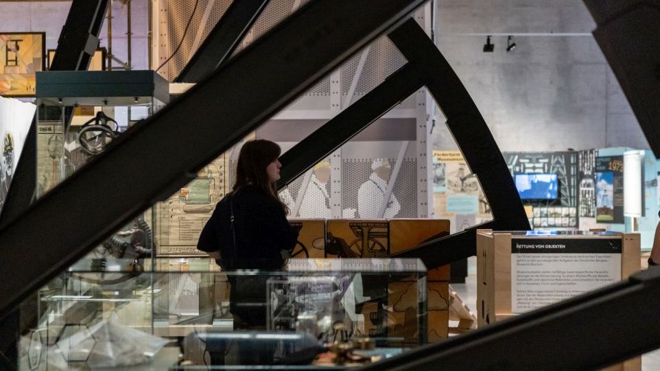 Einblick in einen Ausstellungsraum