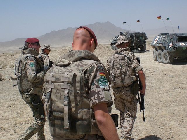 Deutsche ISAF-Soldaten in Afghanistan