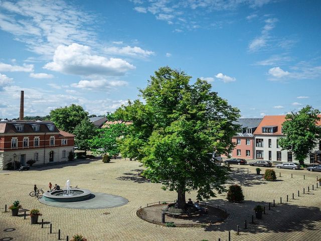 Marketplace of Werder near Berlin